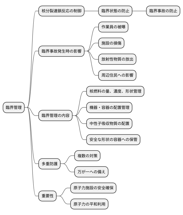 臨界管理の目的