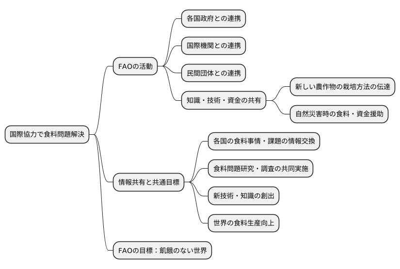国際協力の重要性