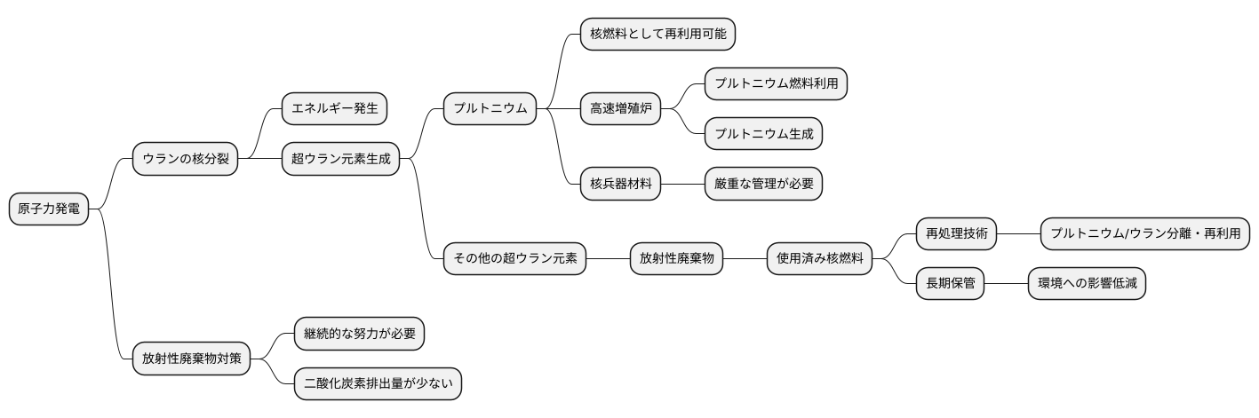 原子力発電との関係
