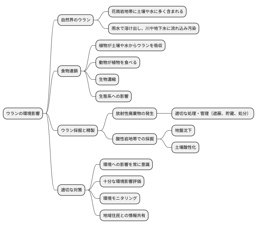 環境への影響